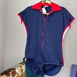 Vintage Sears Racer Bodysuit